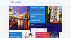 Desktop Screenshot of bluelotusfineart.com.sg
